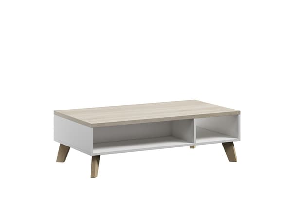 Cama LOTTA 110 Coffee Table White/Sonoma Oak