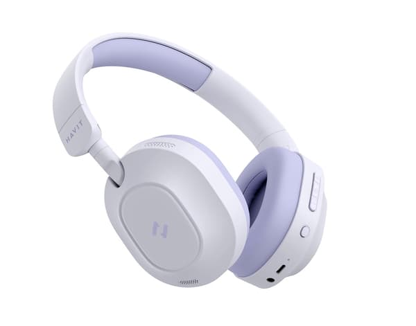 Havit Bluetooth Cordless Headphones with Active Noise Cancellation Violet H668BT