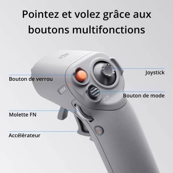 DJI RC Motion 2 Drone Controller - Gray