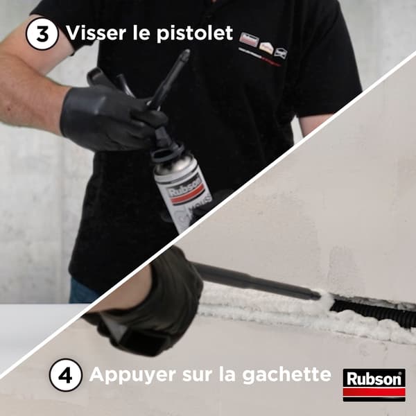 RUBSON Expanding Foam Gun - Anti-drip - Dosing Screw
