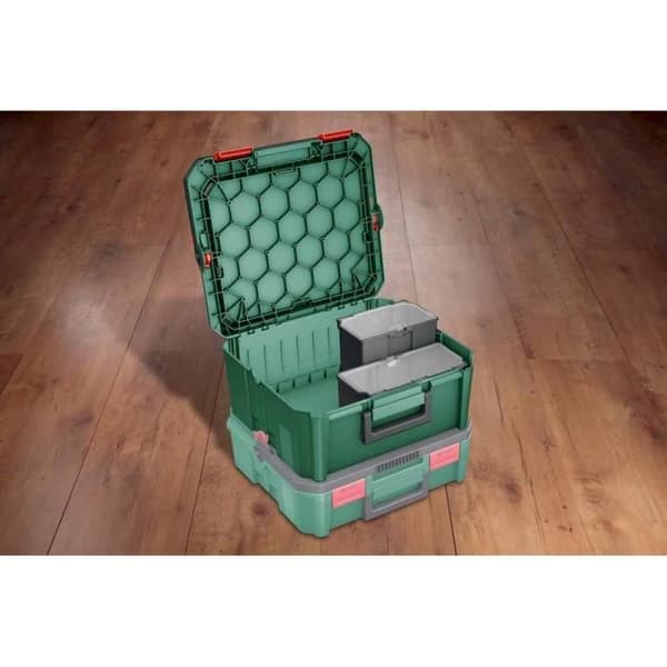 Bosch SystemBox Accessory Box Size M - White Plastic Storage Solution