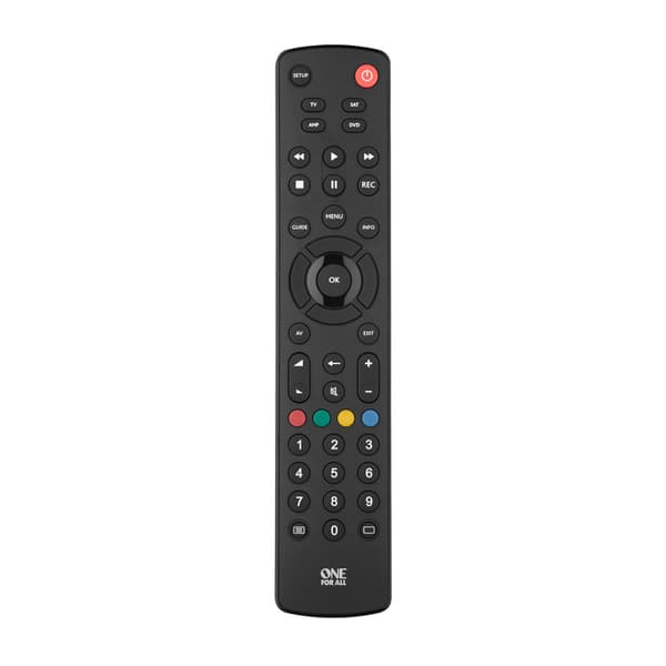 One For All Universal Remote Control for 4 Devices - URC 1240 Urc1240