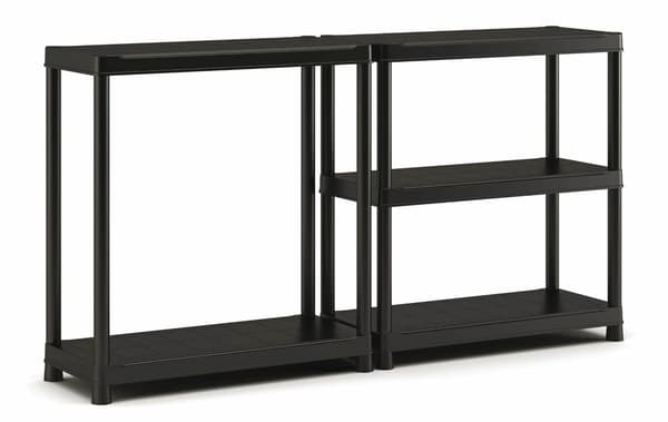 KETER Plastic Bookcase 5 Shelves 90 x 45 x 182 cm