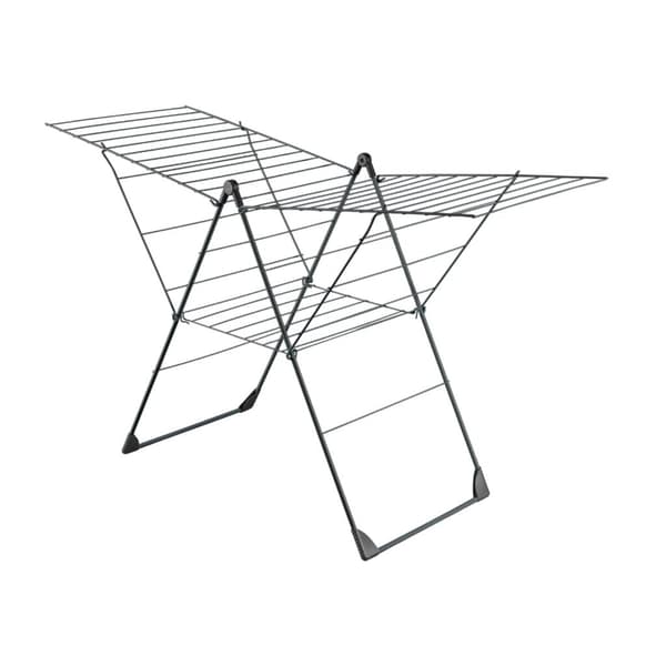 Tomado Vento Drying Rack 110x177x63 cm 30 m Black - Adjustable Height