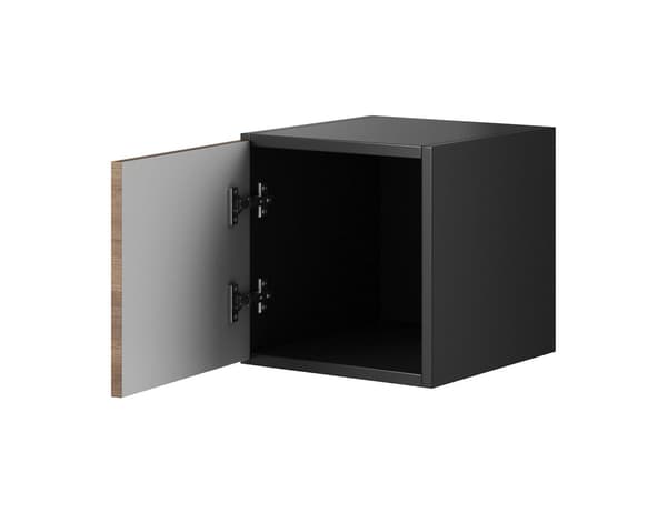 Cama Storage Cabinet ROCO RO5 37/37/39 Black/Black/White