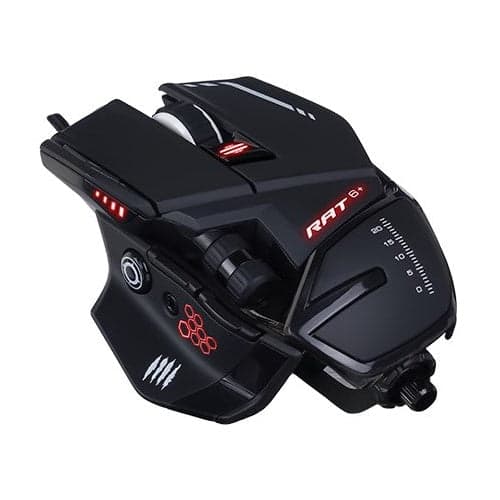 Mad Catz R.A.T. 6+ Mouse Right-Hand USB Optical 12000 DPI