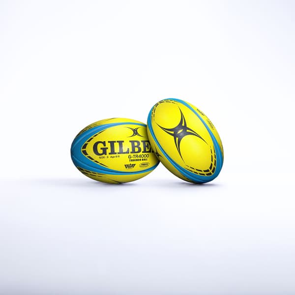 GILBERT Training Rugby Ball - GTR4000 - Fluorescent - Size 3