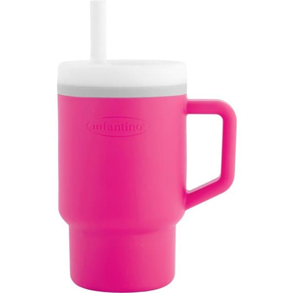 Infantino My First Silicone Cup - 255 ml - Bubble Gum