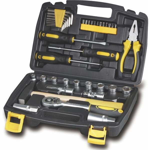 Fieldmann Tool Set - 39 Pieces - Hard Plastic Case - FDG 5007-39R
