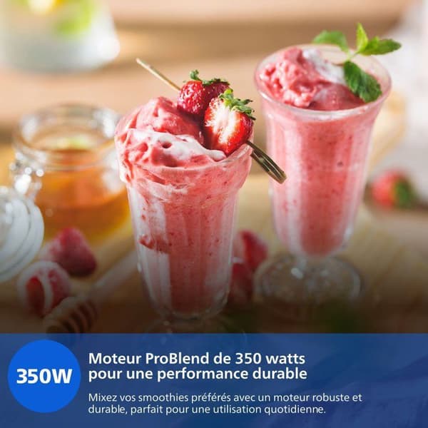 PHILIPS Blender - HR2670/01 - 350W - 0.6 L - White