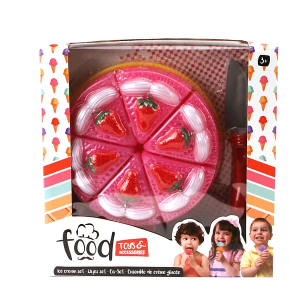 Food Toys Cake Set with Cake Server - Ages 3+