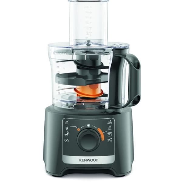KENWOOD Multi-Function Food Processor - 800W - 2.1 L Bowl - 2 Speeds + Pulse - FDP31.020GY