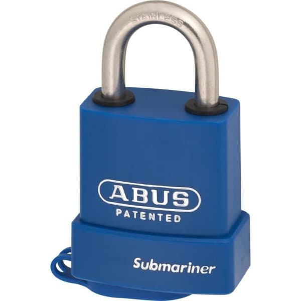 ABUS Weatherproof Padlock - 83WPIB/53 Submariner - Stainless steel shackle - Interchangeable cylinder