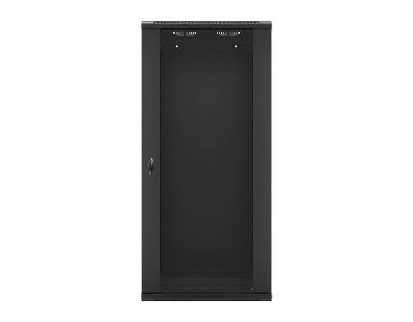 Lanberg WF01-6427-10B Rack Cabinet 27U Wall Mounted Black