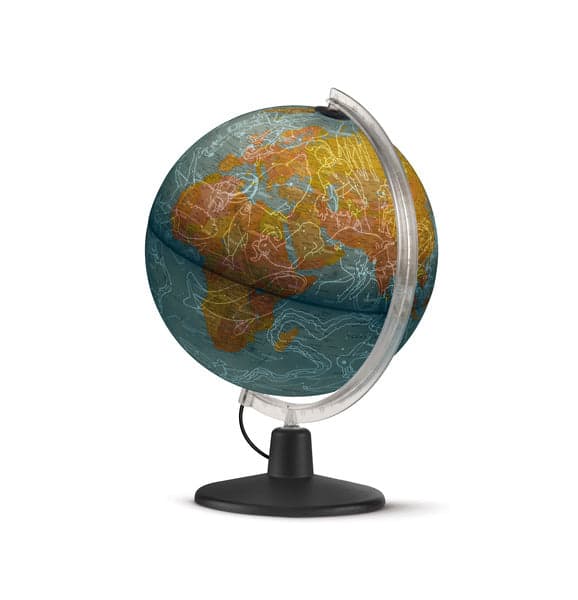 Atmosphere NR-0331H2ND-NL H24 Geographical Globe 30 cm Dutch Language