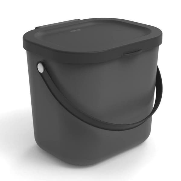 Rotho Albula Waste Bin 6 Liter Anthracite