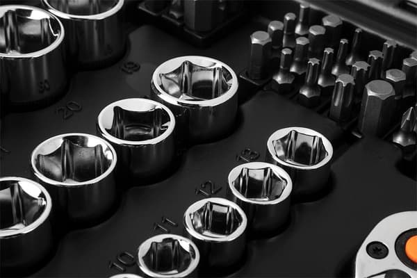 NEO tools Socket Set 73 Pieces CRV 10-054