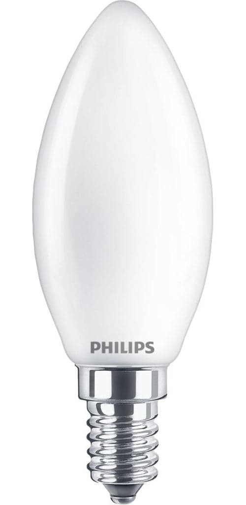 Philips LED Classic 40W B35 E14 Frosted Wgd90 Srt4