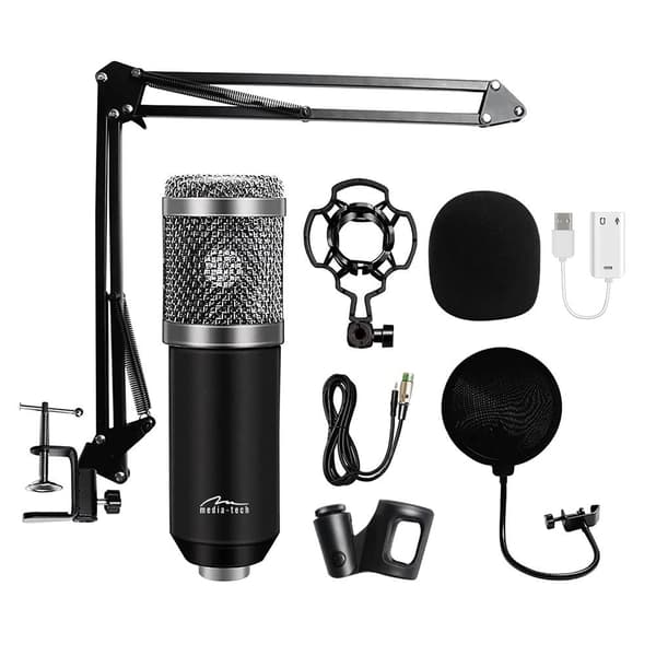 Microphone with Accessories Kit STUDIO AND STREAMING MICROPHONE MT397S