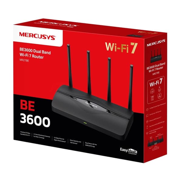 Mercusys MR27BE Dual Band Wi-Fi 7 Router