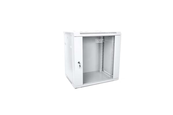 Digitus DN-W19 12U/450 Rack Cabinet Wall Mounted Grey