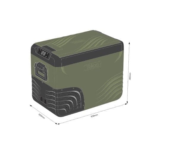 Yolco Portable Compressor Refrigerator 34L Green