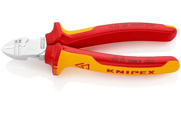 Knipex 14 26 160 VDE Wire Stripping Side Cutters - 160 mm