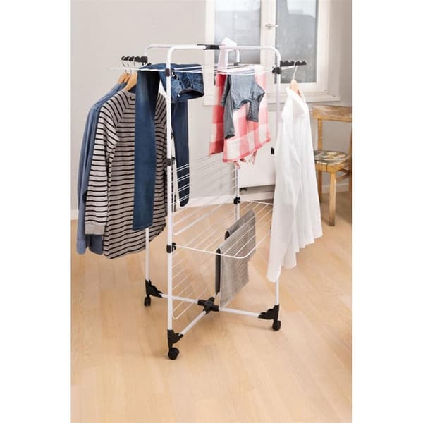 Vileda Mixer 3 Drying Rack 30 m Drying Line White/Black/Red