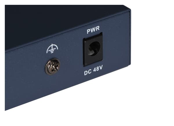 Hikvision DS-3E0106HP-E Unmanaged Fast Ethernet (10/100) PoE Switch Blue