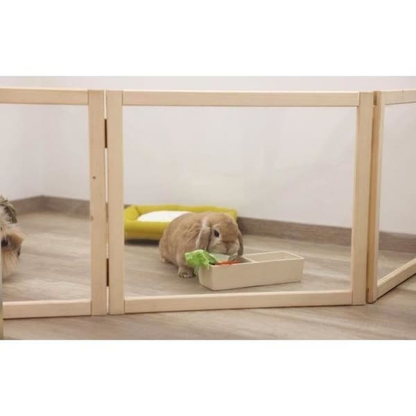 KERBL Indoor Enclosure Divider for Small Animals - Plexiglass