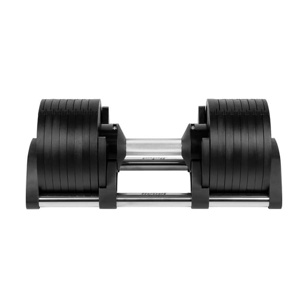 REBEL ACTIVE Cast Iron Adjustable Dumbbell 36 kg 2 kg Increments RBA-2332