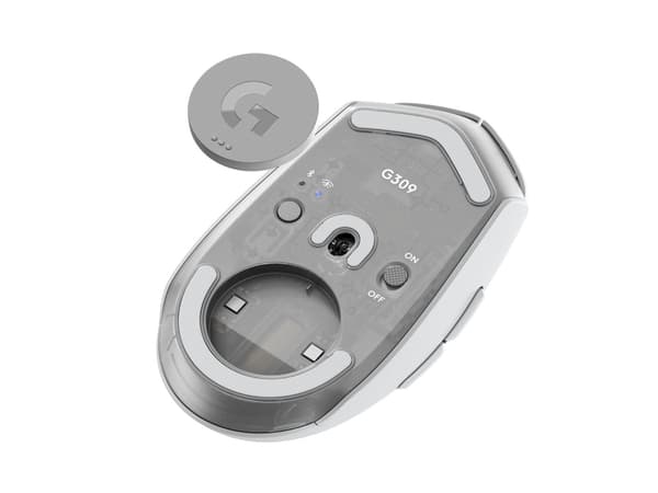 Logitech G G309 Wireless Gaming Mouse - Optical - 6 Buttons - White (910-007207)