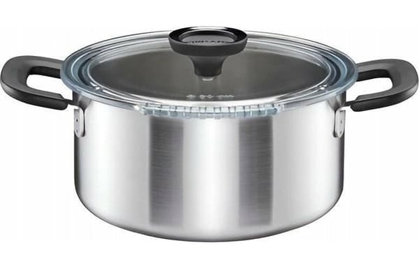 Fiskars Functional Form 5 L Stainless Steel Pot with Lid