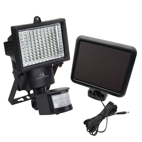 Maclean MCE442 Solar Lamp LED Spotlight Motion Sensor 6W IP44