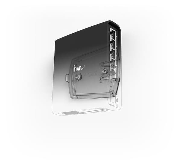 Mikrotik hAP ac2 Wireless Router 1167 Mbit/s Black PoE