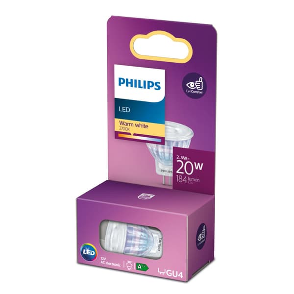 Philips LED Spot 20W GU4 Warm White