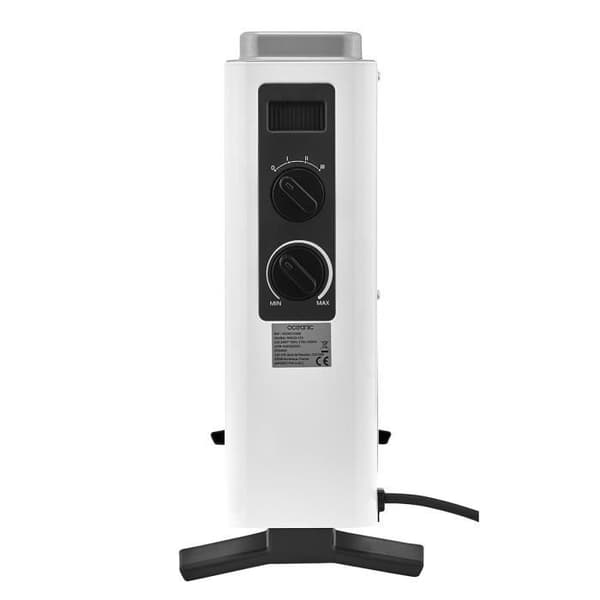 OCEANIC Electric Convector Heater - 2000W - 3 Power Settings - Portable - White