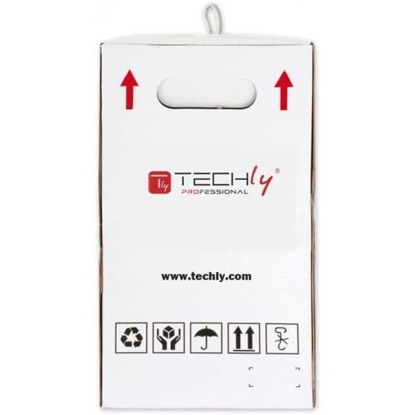 Techly F/UTP Hank Cable Cat.5E CCA 305 m Solid Outdoor Black ITP8-RIS-0305LO