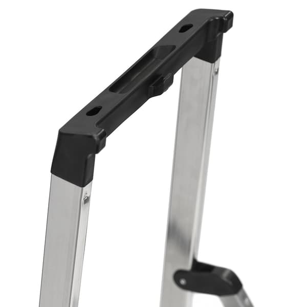Krause Solidy Folding Ladder Silver