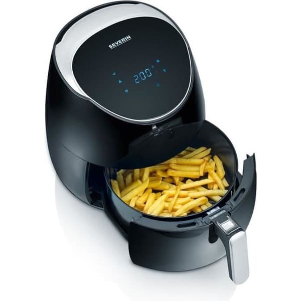 SEVERIN Air Fryer FR2445 - 5 L Capacity - 8 Cooking Programs - 2000W