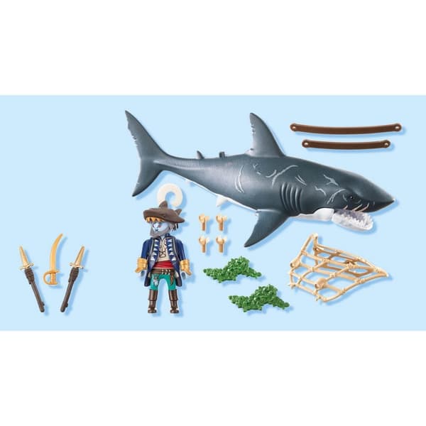 Playmobil Pirates Basking Shark with Pirate 71793