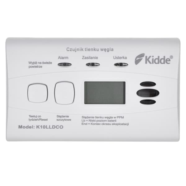 K10LLDCO Kidde Carbon Monoxide Detector
