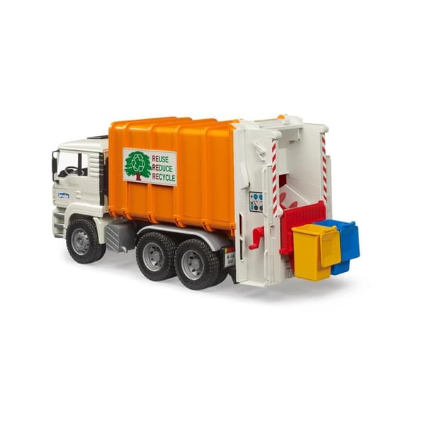 Bruder MAN TGA Garbage Truck + 2 Containers
