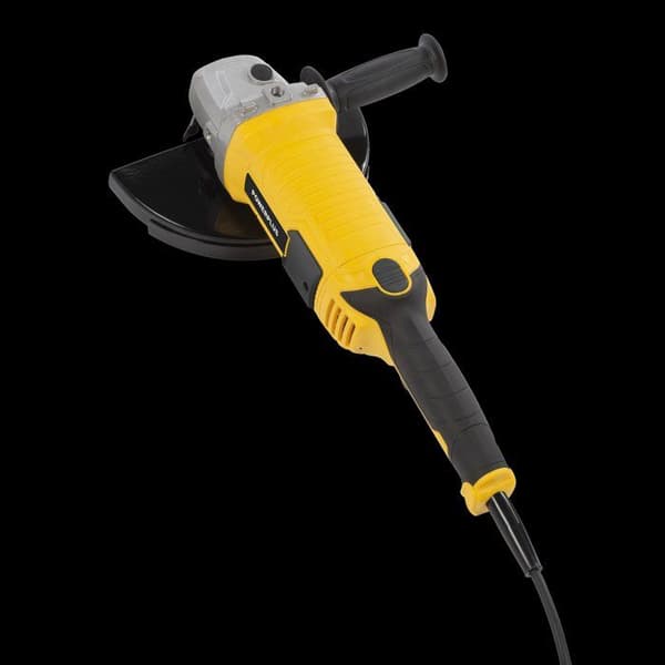 POWERPLUS Angle Grinder - POWX0606 - 2400 W - 230 mm Diameter Sanding Disc - Adjustable Auxiliary Handle