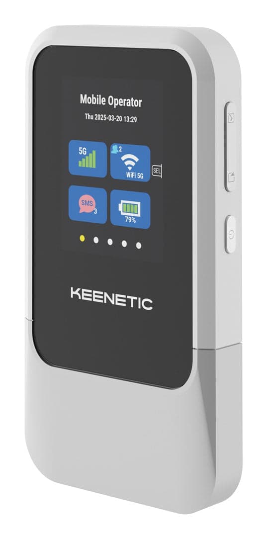 Keenetic Roamer 5 G Cellular Network Modem KN-5210