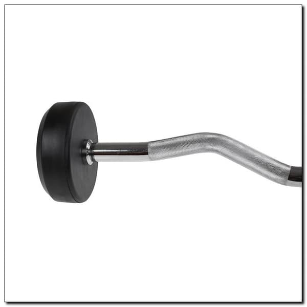 HMS GSL40 Fixed Barbell 40 kg Rubberised Handle