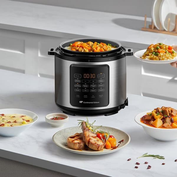 CONTINENTAL EDISON CEMCSP10006L - Multi-cooker Pressure Cooker - 6 L - 1000W