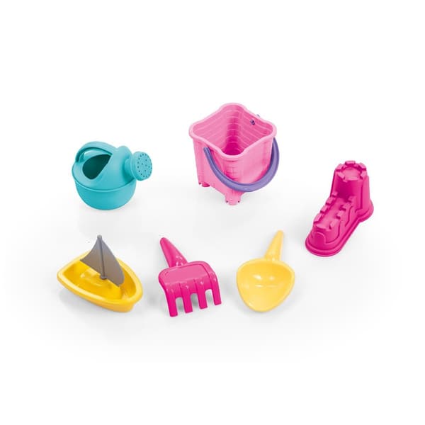 Dolu Sand and Water Table Pink/White with Accessories