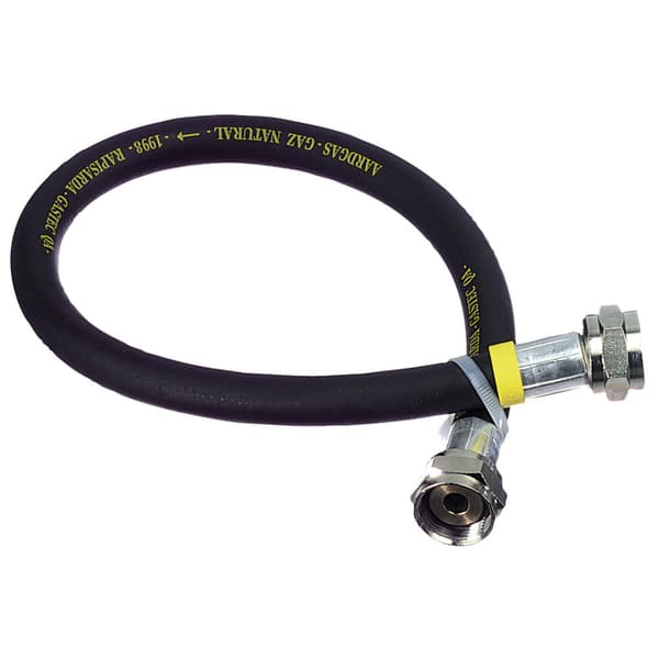Fib0015 Gas Hose 100 cm Aluminium Coupling