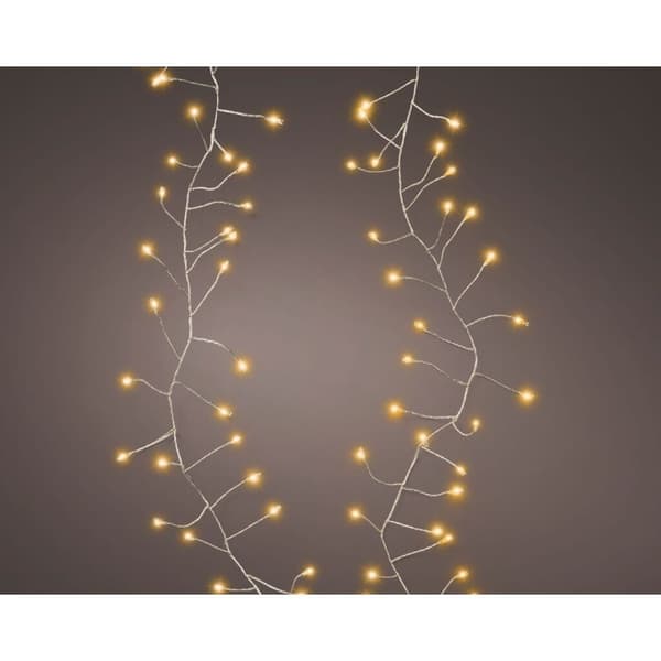 LED String Lights 100 LEDs - 120 cm Warm White Silver